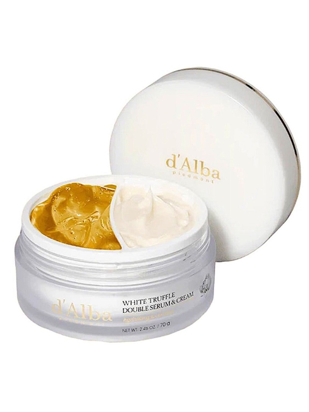d'alba Piedmont Italian White Truffle Double Serum & Cream 2-in-1 Moisturizer
